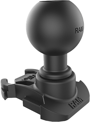 RAM RAP-B-202U-GOP2 1-Inch Ball Mount for GoPro and Oxbow Base – Compatible with Marine and Off-Road Vehicles