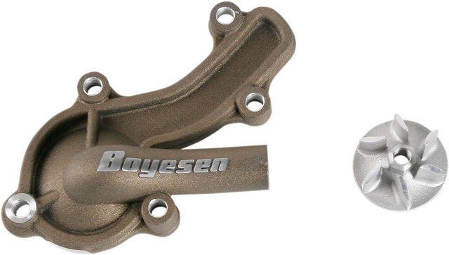 BOYESEN Magnesium Water Pump Cover and Impeller Kit for Honda Engines WPK-09M - Improved Cooling Performance