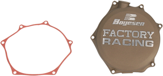 BOYESEN Magnesium Clutch Cover for Suzuki CC-27AM - Lightweight Performance Upgrade