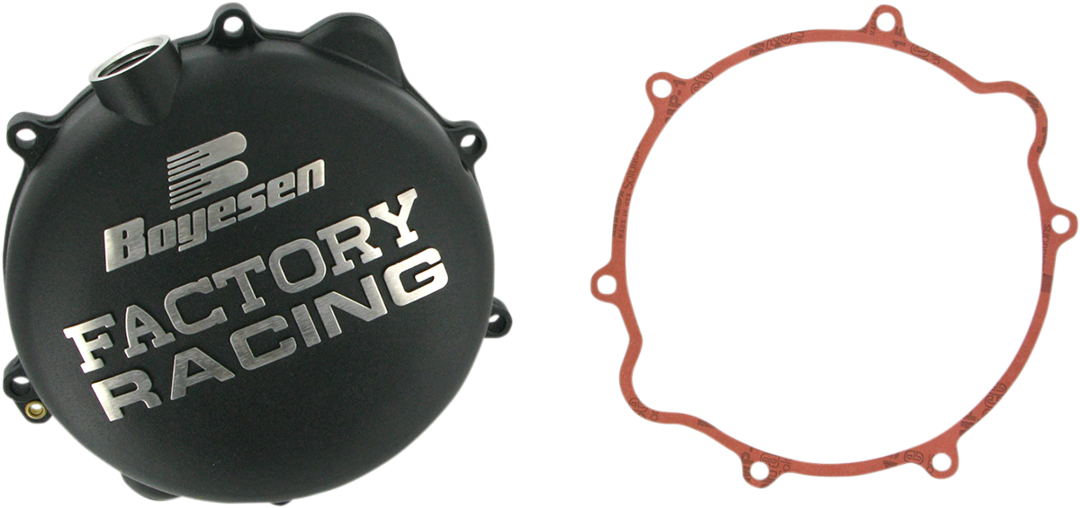 BOYESEN Clutch Cover for KTM - Black CC-42B | Race Performance Motorcycle Part