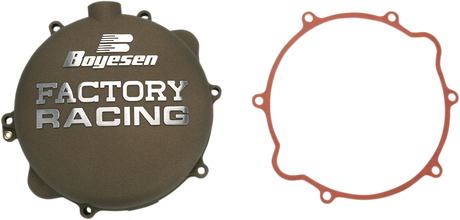 BOYESEN Clutch Cover - Magnesium for KTM Models CC-42M with Race Performance Look