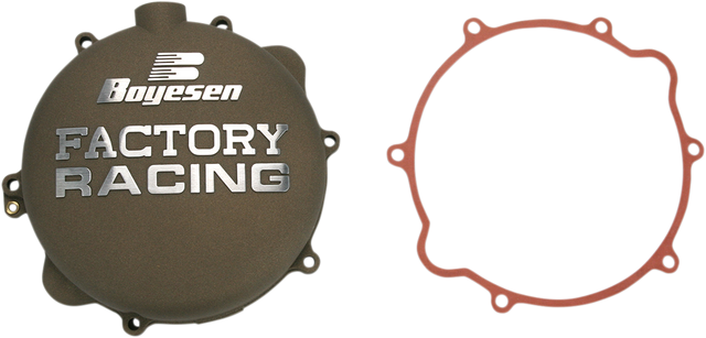 BOYESEN Clutch Cover - Magnesium for KTM Models CC-42M with Race Performance Look