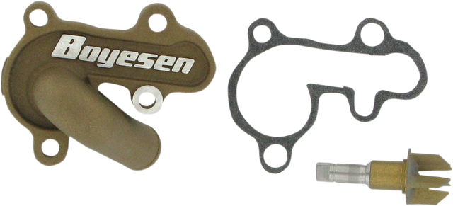 BOYESEN Magnesium Water Pump Cover and Impeller Kit for Suzuki WPK-20M Engines with Improved Cooling Performance