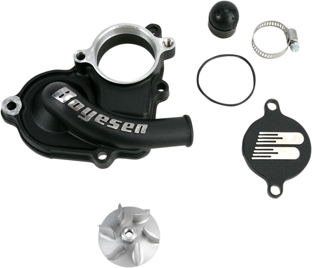 BOYESEN Suzuki WPK-26AB Aluminum Water Pump Cover and Impeller Kit for Suzuki Outboard Engines