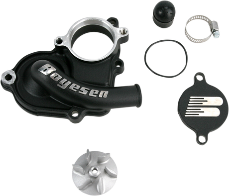 BOYESEN Suzuki WPK-26AB Aluminum Water Pump Cover and Impeller Kit for Suzuki Outboard Engines