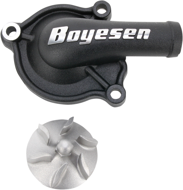 BOYESEN Honda WPK06AB Aluminum Water Pump Cover and Impeller Kit for Honda Engines