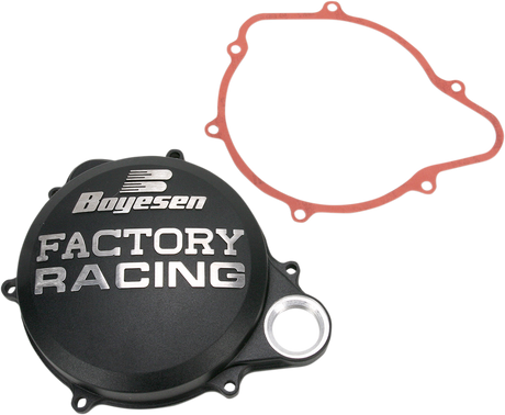 BOYESEN Honda CC-07AB Clutch Cover - Black for Honda CRF250R and CRF450R Dirt Bikes