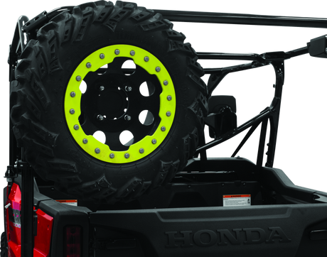 DragonFire Racing Spare Tire Carrier - 1.75-inch Clamp for Polaris and Off-Road Vehicles