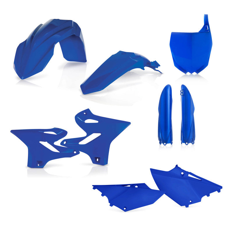 Acerbis Full Plastic Kit for Yamaha YZ125/250 (2015-2021), YZ125X/250X (2020-2022) - Blue