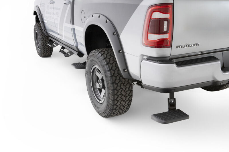 AMP Research BedStep DT Rear Bumper Access Step for 2019-2022 Ram 1500 – Black Part Number 75322-01A