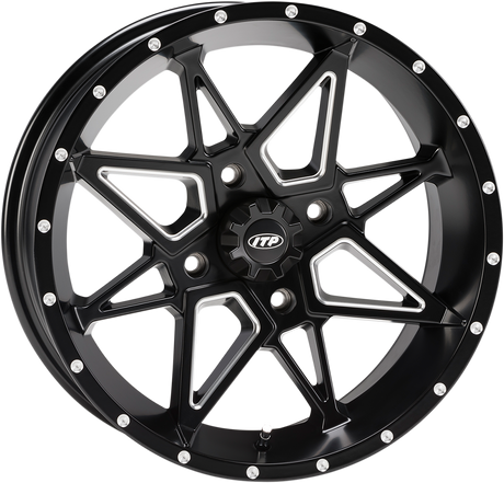 ITP Wheel - Tornado - Front/Rear - Black - 14x7 - 4/4 - 4+3 1421953727B