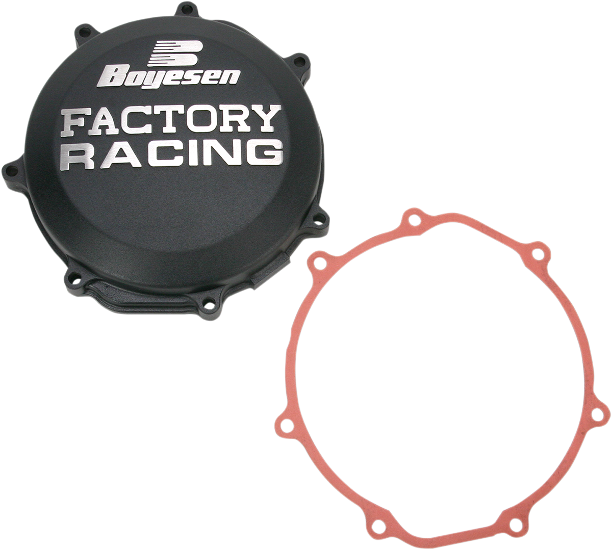 BOYESEN Yamaha CC-38CB Clutch Cover - Black for Yamaha Motorcycles