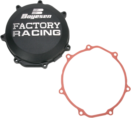 BOYESEN Yamaha CC-38CB Clutch Cover - Black for Yamaha Motorcycles