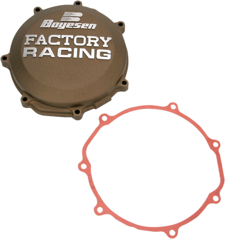 Boyesen Magnesium Clutch Cover for Yamaha CC-38CM - Lightweight Performance Upgrade