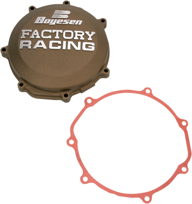 Boyesen Magnesium Clutch Cover for Yamaha CC-38CM - Lightweight Performance Upgrade