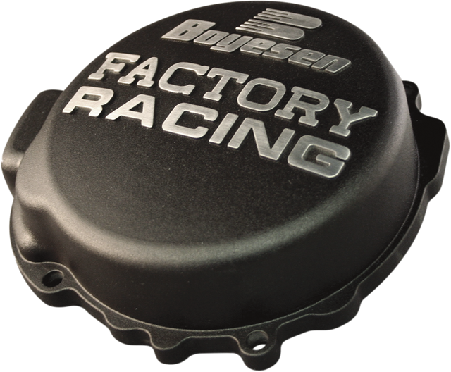 Boyesen Factory Ignition Cover for Kawasaki KX 65, Part Number SC-10DB, Black Finish