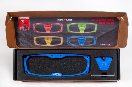 Seizmik Bezel Halo Billet LED Cast Blue for UTVs and Side-by-Sides - Part Number 56-18102