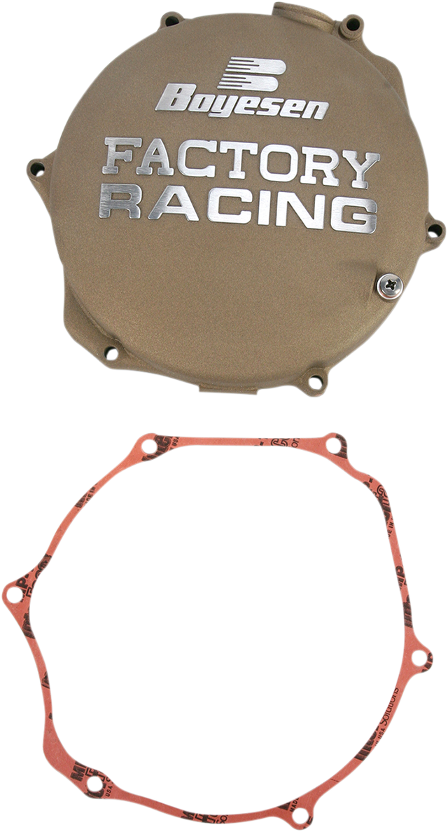 BOYESEN Magnesium Clutch Cover for Suzuki CC-26AM - Lightweight Race Performance Upgrade