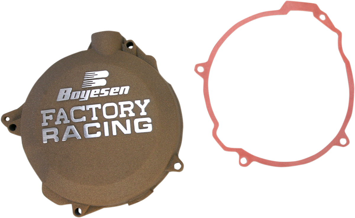 BOYESEN Magnesium Clutch Cover CC-41M for Husaberg, Husqvarna, and KTM - Lightweight Race Performance Part