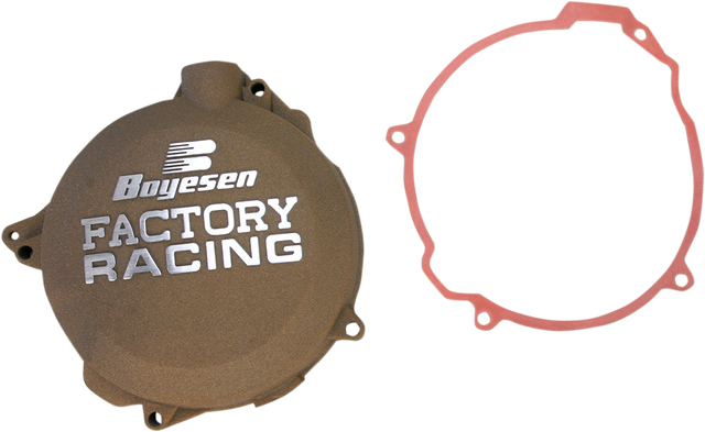 BOYESEN Magnesium Clutch Cover CC-41M for Husaberg, Husqvarna, and KTM - Lightweight Race Performance Part