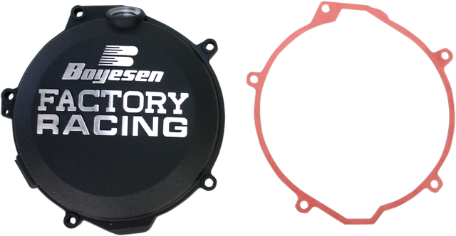 BOYESEN Clutch Cover - Black for Husaberg, Husqvarna, KTM | Part No. CC-44AB
