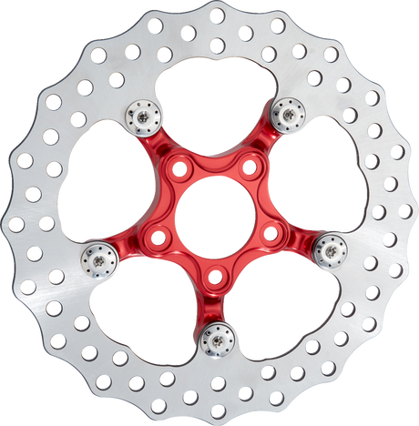 ARLEN NESS Spider Rotor - 11-1/2" - Red 300-068