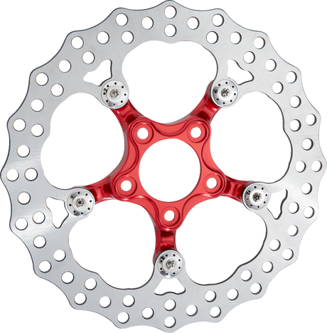 ARLEN NESS Spider Rotor - 11.8" - Red - Rear 300-071
