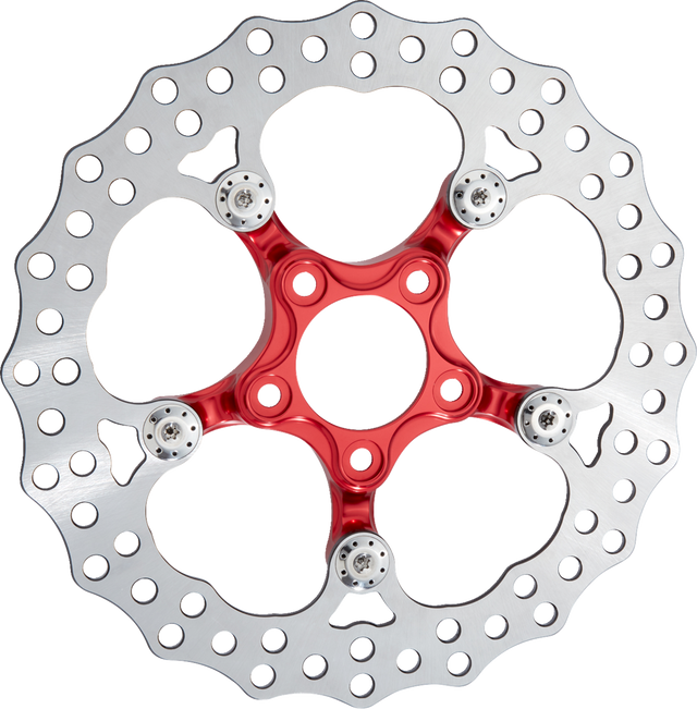 ARLEN NESS Spider Rotor - 11.8" - Red - Rear 300-071