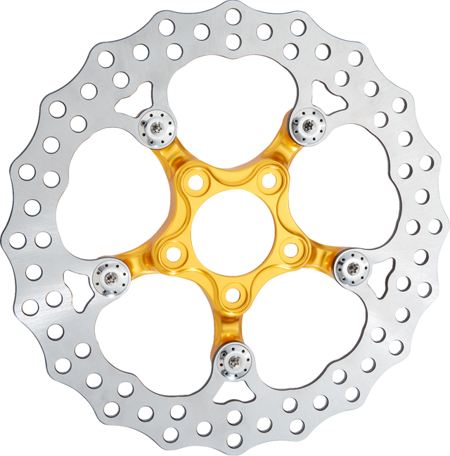 ARLEN NESS Spider Rotor - 11.8" - Gold - Rear 300-067