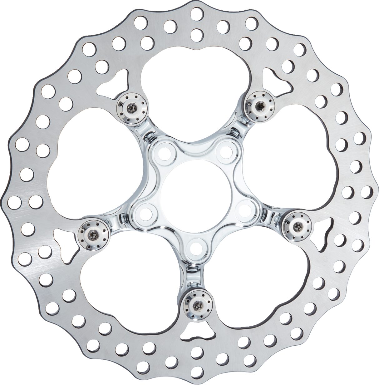 ARLEN NESS Spider Rotor - 11.8" - Chrome - Rear 300-076