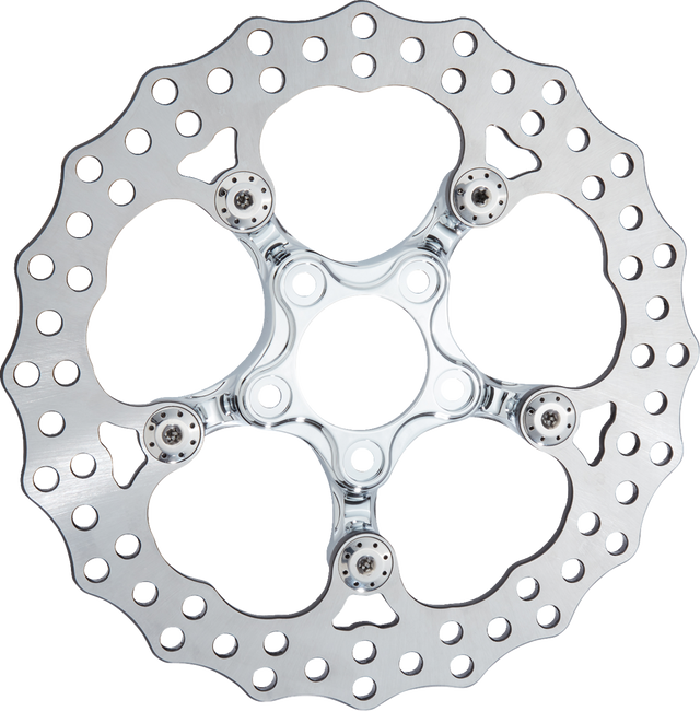 ARLEN NESS Spider Rotor - 11.8" - Chrome - Rear 300-076