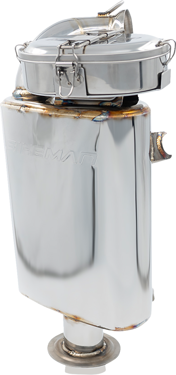 BIKEMAN PERFORMANCE Full Velocity Slip-On Muffler - Stainless Steel 02-230-SS