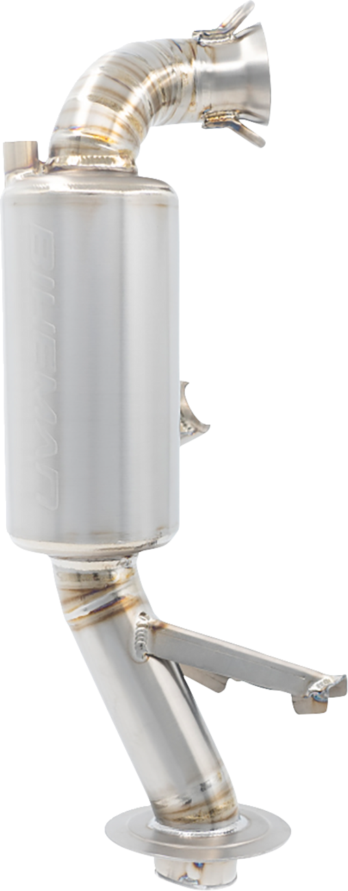 BIKEMAN PERFORMANCE Powder Lite Slip-On Muffler - Titanium 02-330PL-TI