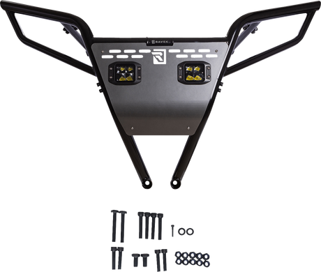 RAVEK Rear Bumper - Plug & Play Reverse LED Lighting - Polaris - RZR 64-308BKL