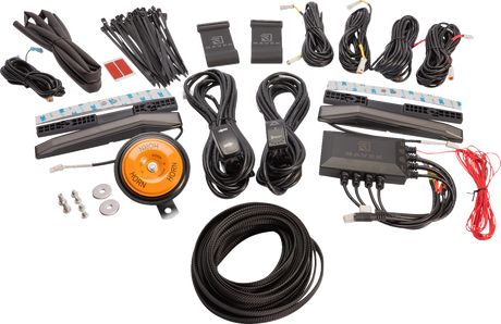 RAVEK Turn Signal Kit - Amber - White Running Lights - RZR XP 64-303