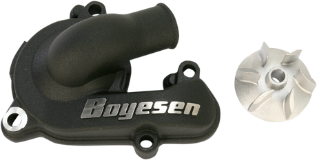BOYESEN WPK-44B Impeller and Water Pump Cover Kit for Husaberg, Husqvarna, and KTM Models
