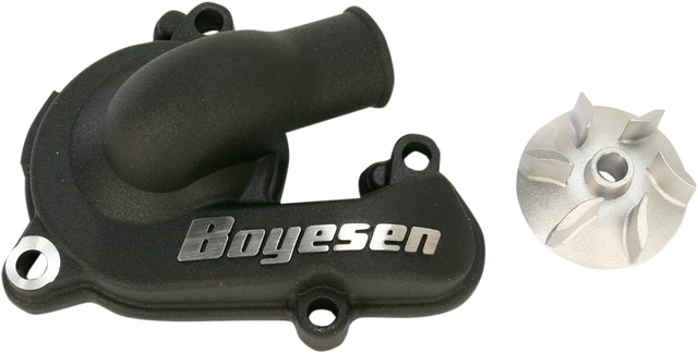BOYESEN WPK-44B Impeller and Water Pump Cover Kit for Husaberg, Husqvarna, and KTM Models