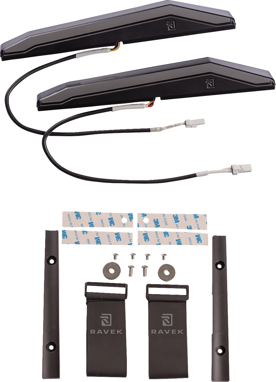 RAVEK Apex Lights™ - Running - Amber - RZR Pro XP 64-314A