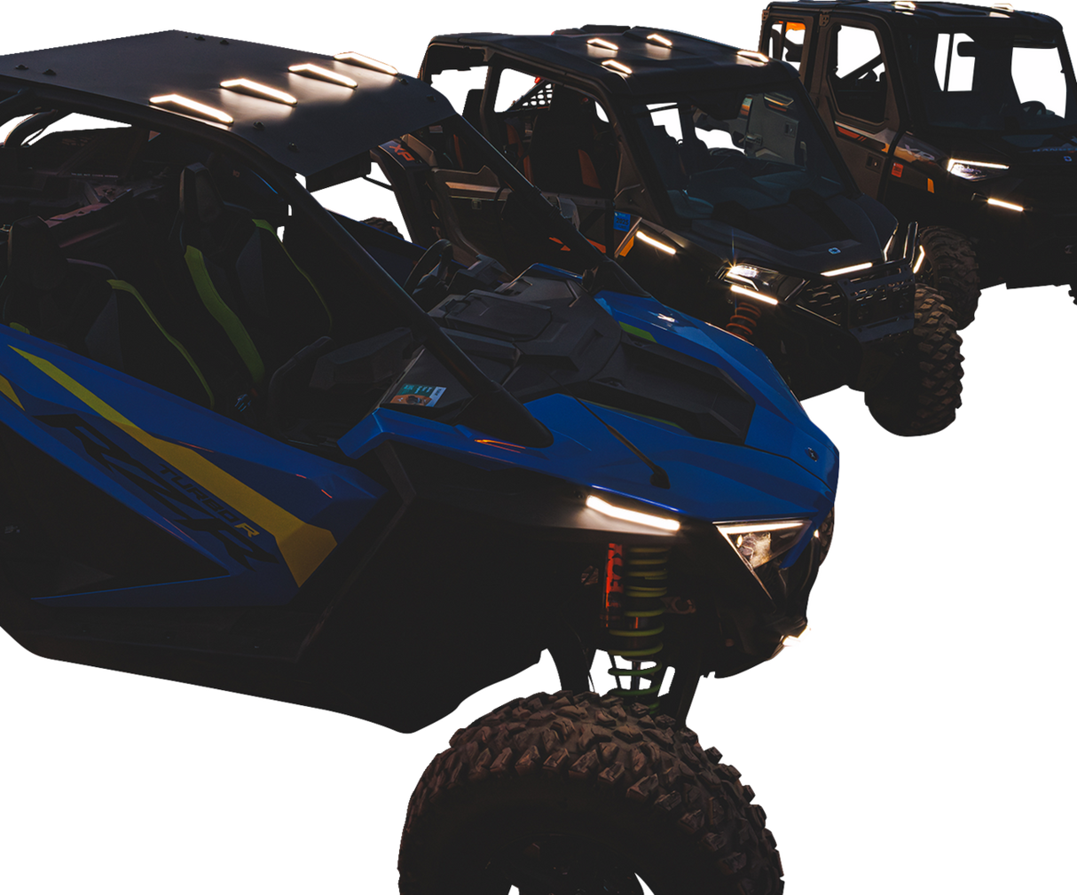 RAVEK Apex Lights™ - Running - White - RZR 64-313S