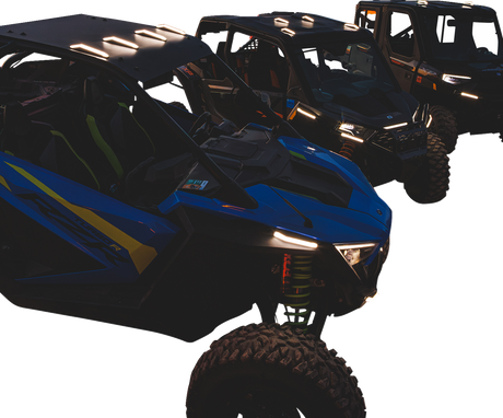 RAVEK Apex Lights™ - Running - White - RZR 64-313S