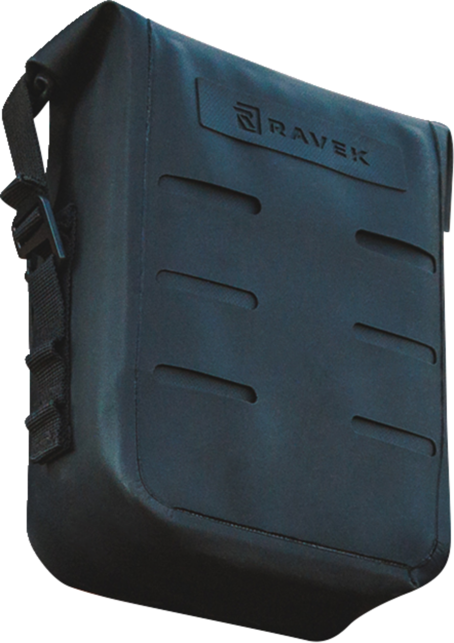 RAVEK MOLLE Zipperless Pouch - Waterproof - Black H59-105BK