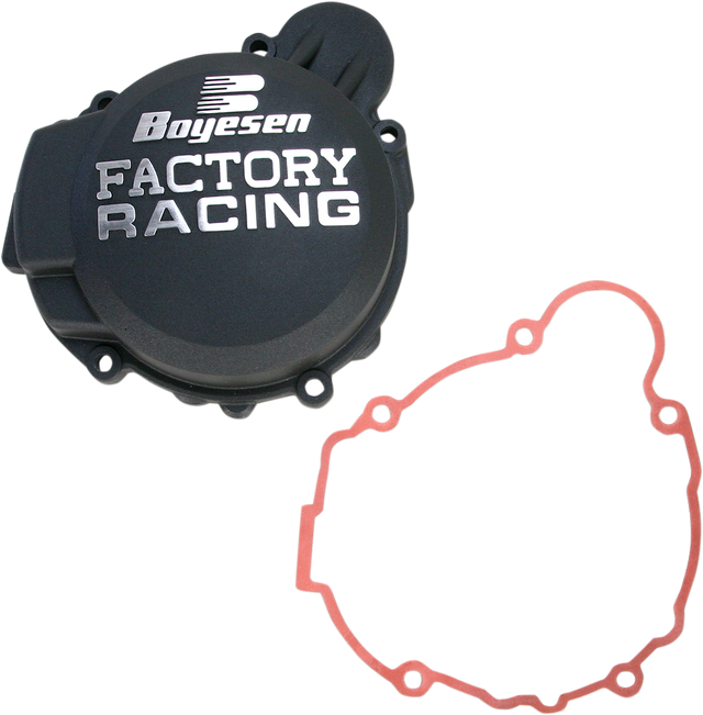 Boyesen SC-41AB Ignition Cover for Husaberg, Husqvarna, KTM – Black