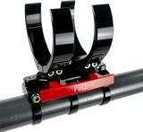 AXIA MODFM5-BK Quick Release Fire Mount for 5lb Amerex Fire Extinguisher - Universal Fit for UTVs with Horizontal Roll Cage Bars