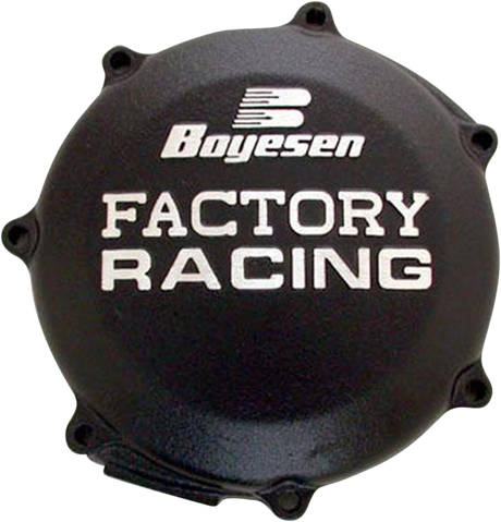 BOYESEN Clutch Cover Black for Yamaha CC-37AB - Race-Performance Protection