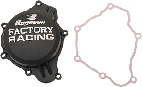 Boyesen SC-41CB Ignition Cover for Gas Gas, Husaberg, Husqvarna, and KTM - Black