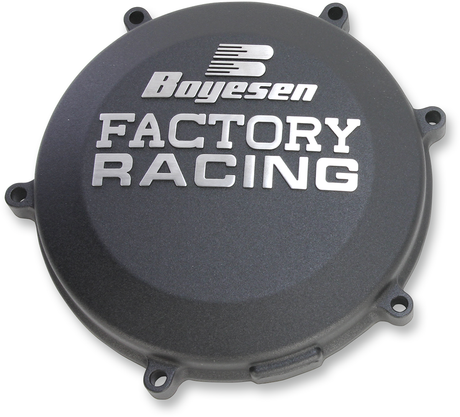 BOYESEN Kawasaki CC-18AB Clutch Cover in Black - Enhanced Race Performance and Durability