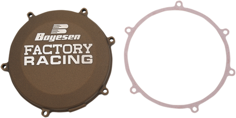 BOYESEN Kawasaki CC-18AM Magnesium Clutch Cover for Kawasaki Motorcycles