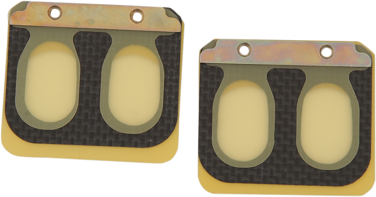 BOYESEN Replacement Pro Series Reed Set for Kawasaki PSR-192 with Carbon Fiber Top and Fiberglass/Epoxy Bottom Reeds