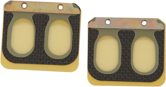 BOYESEN Replacement Pro Series Reed Set for Kawasaki PSR-192 with Carbon Fiber Top and Fiberglass/Epoxy Bottom Reeds