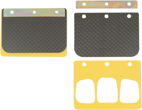 BOYESEN Pro Series Reed Set for Kawasaki PRO-204 - High-Performance Carbon Fiber Replacement Reeds